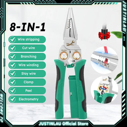 8-In-1 Electrician's Wire Stripper