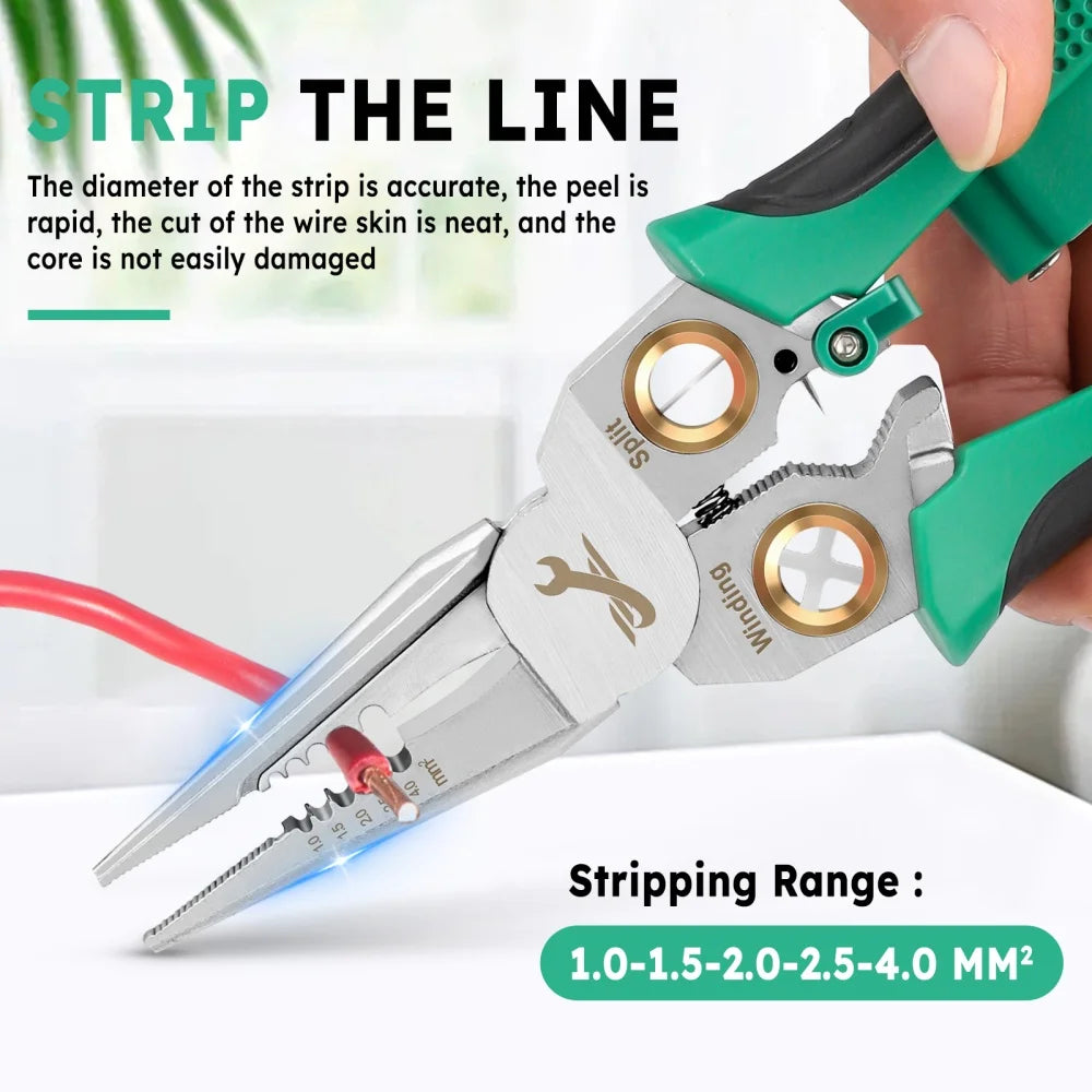 8-In-1 Electrician's Wire Stripper
